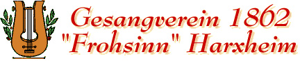 Gesangverein 1862 "Frohsinn" Harxheim Logo