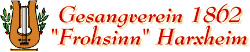 Gesangverein 1862 "Frohsinn" Harxheim Logo